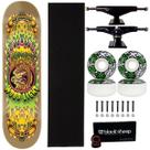 Skate Wood Light Fiberglass Montado Profissional 8.1 Next 53 Cor:VerdeTamanho:ÚnicoGênero:Homem