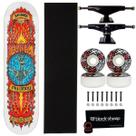 Skate Wood Light Maple 8.0 Roda Next 53 Black Sheep Abec 15