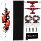 Skate Wood Light Profissional Montado 8.0 Next 53mm Abec 15 Cor:VermelhoTamanho:ÚnicoGênero:Homem
