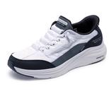 Skechers Feminino Contour Foam Slip-Ins Branco/Preto 8