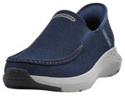 Skechers Masculino Parson Ralven Slip-On em Tela Marinho, 11.5