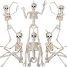 Skeleton Decorations BILLMOSS, corpo inteiro de 16 polegadas, 6 peças de Halloween