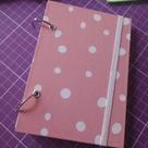 Sketch book A6 caderno desenho anotações esboços papel pólen liso argolado
