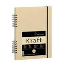 Sketch Book Kraft 120g Meia Espiral A4 C/ 80 Fls 10628781