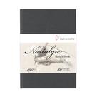 Sketch Book Nostalgie 190g A6 Caderno Desenho Retrato 40 Fls 10628690