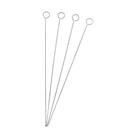 Skewers HIC Kitchen, 30 cm, aço cromado, conjunto de 4
