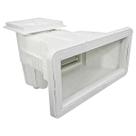 Skimmer Branco Boca Larga Abs Para Todos Os Tipos De Piscina