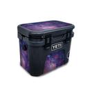 Skin Carbon Fiber Violet Stars para Yeti Roadie 15 Cooler