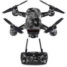 Skin MightySkins Glossy Glitter para drone e controlador DJI Spark