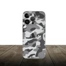 Skin Traseira CAMUFLADO CINZA para Smartphone Apple