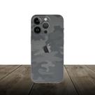 Skin Traseira CAMUFLADO PRETO para Smartphone Apple Skin Traseira CAMUFLADO PRETO para Smartphone Apple