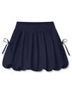 Skort FOSTKU Girls azul marinho com laço e shorts embutidos tamanho 12 Skort FOSTKU Girls azul marinho com laço e shorts embutidos tamanho 12