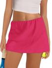 Skorts Gozoloma, algodão, linho, casual, linha A, rosa quente, XS