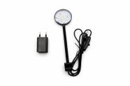 SKRw LUMINARIA CLIP LED MC-100 PRETA 4W BIVOLT