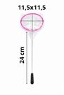 SKRw REDE P/ AQUARIO REDONDA RASA 11.5CM CABO 24MC -