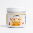 Skyfall thermogênico em pó sabor frutas vermelhas 200g - testo monster
