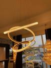 Skylight Pendente Apogeu Led 112w 3000k Dourado Sky-4011do