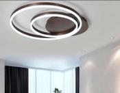 Skylight Plafon Hypnosis Led 50w 3000k Preto Sky-3077pt