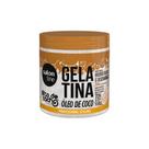 Sl gelatina to de cacho 550g nutritiva oleo de coco