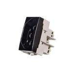 Sleek Ebony Modulo Tomada 2p+t 20a Margirius