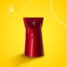 Sleek Hair Sh do Brasil aparelho para alisamento de cabelo com infravermelho longo na cor Vinho