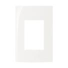 Sleek Placa 2 x 4 - 3 Postos Margirius 16035