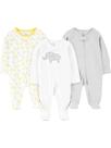 Sleep and Play Simple Joys da Carter's Baby, pacote com 3 unidades de 3 a 6 meses