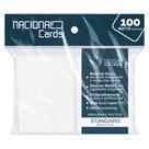 Sleeve Matte Standard Branco - Nacional Cards
