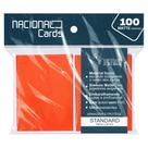 Sleeve Matte Standard Laranja Nacional Cards - Protetor cartas Magic Pokémon
