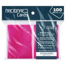 Sleeve Matte Standard Magenta Nacional Cards - Protetor cartas Magic Pokémon