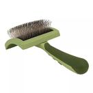 Slicker Brush Coastal Pet Safari Curved Firm para cabelos longos Slicker Brush Coastal Pet Safari Curved Firm para cabelos longos
