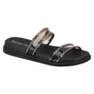 Slide Beira Rio Rasteira Chinelo Strass Feminino 8488.114