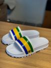 Slide Chinelo Masculino Brasil Eleição Ultra Confortável Macio Elegante Design Exclusivo Resistente