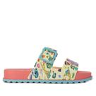 Slide Grendene Infantil Divertida Mente 23288. Rosa/Bege