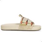 Slide Hocks Shiba Cream Nuts Unissex Bege Cor:BegeTamanho:40