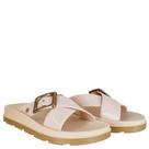 Slide Zaxy Chinelo Match Off White Médio Feminino