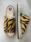Slider A3 Espadrilles Zebra Amendoa