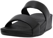Slides FitFlop LULU Leather ED4090-080 preta