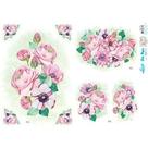 Slim Paper Decoupage Lili Negrão 33,8 x 47,3 cm - SPL1-001 Peônias