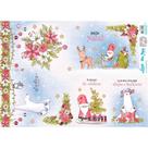 Slim Paper Decoupage Natal 33,8 X 47,3 cm - SPLN - 010 Nosso Natal