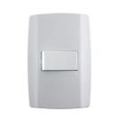 Slimcj 1 interruptor simples 10a 250v horizontal - ilumi