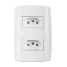Slimcj 2 tomadas 10a 250v - ilumi
