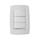 Slimcj 3 interruptor simples 10a 250v - ilumi