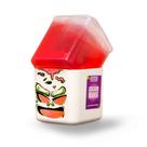 Slime Atacado Mania C/carinha Bravo Vermelho Zlyme Zumbi