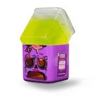 Slime Atacado Mania C/carinha Triste Amarelo Zlyme Zumbi