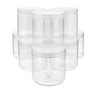 Slime Containers Juvale, pacote com 8 frascos de plástico transparente de 350 ml com tampas Slime Containers Juvale, pacote com 8 frascos de plástico transparente de 350 ml com tampas