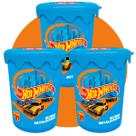 Slime Gelelé Hot Wheels Kit com 3 Potes Divertidos e Coloridos Infantil Antiestresse ENVIO IMEDIATO