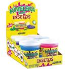 Slime Kimeleka Insetos 180G Sortidos Caixa com 06 Unidades