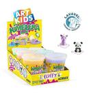Slime Kimeleka Pote 180g Fluffy Caixa com 6 Unidades