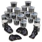 Slime Playbees Black Nebula, pacote com 24, Galaxy Star Kids